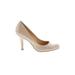 Nine West Heels: Pumps Stilleto Classic Ivory Print Shoes - Women's Size 7 - Round Toe