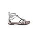 Sam Edelman Sandals: Silver Shoes - Women's Size 8 1/2 - Open Toe