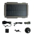 Kit de panneau solaire pour caméra de jeu de piste chargeur solaire aste pour caméra de chasse