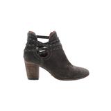 FRYE Ankle Boots: Gray Shoes - Women's Size 6