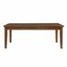 Red Barrel Studio® Gilburt 78.00 L x 42.00 W Dining Table Wood in Brown | Wayfair 1E4537C412B34AC28F645CD885B4E19C