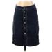 Style&Co Denim Skirt: Blue Bottoms - Women's Size 2 Petite