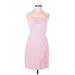 Lilly Pulitzer Casual Dress - Sheath Square Sleeveless: Pink Print Dresses - Women's Size 6