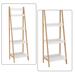 Ebern Designs Jonah Ladder Bookcase in White | Wayfair 92F730E7AF874C68BD9E8C644197C77C