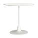 Wade Logan® Aynia Powder Coated Steel Dining Table Metal in White | 29.9 H x 31.5 W x 31.5 D in | Outdoor Dining | Wayfair