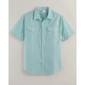 Blair Men's Haband Snap-Tastic™ Western Shirt - Blue - L - L