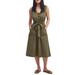 Rutherglen Cotton & Linen Midi Dress