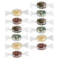 12 PPcs Natural Crystal Semi-precious Stone Candy Rough Ornaments Desktop Decoration Gifts Stones Bling Bedroom Child