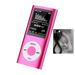 Mp3 Player Music Player with Speaker Hi-Fi Lossless Sound Quality with Radio Voice Recording E-Book Function Super Light Perfect for Running