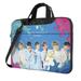 Kpop BTS Laptop Bag Laptop Case Computer Notebook Briefcase Messenger Bag With Adjustable Shoulder Strap 15.6 Inch