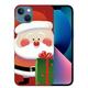 COMIO Christmas Case for iPhone 15 6.1 Inch Protection Cover with Xmas Cute 3D Santa Doll Pattern Shockproof Ultra Slim Soft Red Silicone Shell Compatible with iPhone 15 Santa Claus