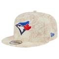 Men's New Era Cream Toronto Blue Jays Spring Training Leaf 9FIFTY Snapback Hat