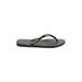 Havaianas Flip Flops: Black Print Shoes - Women's Size 11 - Open Toe