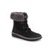 Women's Winnie Waverly Bootie by MUK LUKS in Black (Size 7 1/2 M)