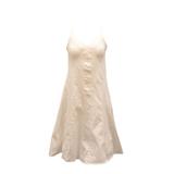 Ralph Lauren Dresses | Lauren Ralph Lauren Denim Midi Dress In White Cotton | Color: White | Size: 2