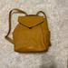 Nine West Bags | Mustard Yellow Nine West Backpack | Color: Orange/Yellow | Size: Os