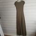 Michael Kors Dresses | Michael Kors - Cap Sleeve Maxi Dress - Olive Green W/Silver Detail - Xs | Color: Green | Size: Xs