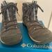 Columbia Shoes | Columbia Waterproof Hiking Snow Boots | Color: Blue/Gray | Size: 10