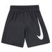 Nike Bottoms | Baby Boy Nike Performance Swoosh Shorts Size 24 Months - Dark Grey | Color: Black/Gray | Size: 24mb