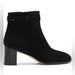 Kate Spade Shoes | Kate Spade New York Black Suede Madeleine Strap Ankle Boot Bootie | Color: Black | Size: 11