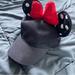 Disney Accessories | Disneyland Minnie Mouse Ears Hat | Color: Black/Red | Size: Os