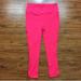 Free People Pants & Jumpsuits | Free People Movement Infinity Neon Coral High Waist Cutout Crop Legging Size M | Color: Orange/Pink | Size: M