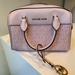 Michael Kors Bags | Michael Kors Signature Travel Duffle Crossbody: Xs | Color: Pink | Size: Os