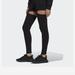 Adidas Shorts | Adidas Womens Always Original Rib Two-In-One Tights, Size Xl | Color: Black | Size: Xl