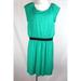 Lilly Pulitzer Dresses | Lilly Pulitzer Green/Blue Laney Pin Up Elastic Waist Knit Dress Size Xl Nwt | Color: Green | Size: Xl