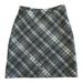 J. Crew Skirts | J. Crew Gray Wool Plaid Sequins A-Line Vintage 90s Skirt, Women's Size 10 | Color: Gray/Silver | Size: 10