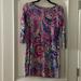 Lilly Pulitzer Dresses | Lilly Pulitzer Sophie Knee Length Summer Dress Paisley Colorful Size Small Beach | Color: Blue/Pink | Size: Xs