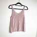 American Eagle Outfitters Tops | American Eagle Outfitters Womens Knitted Tank Top Large | Color: Pink/Tan | Size: L