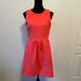 J. Crew Dresses | J. Crew Daybreak Dress With Pockets - Medium | Color: Orange/Red | Size: M