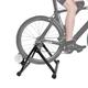 Donened Bicycle Bike Trainer, Foldable Roller Trainer for 26-29 Inch Tyres, Heavy Duty Exercise Bike, Bicycle for Mountain Bikes and Road Bikes