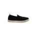 Banana Republic Sneakers: Slip On Platform Boho Chic Black Solid Shoes - Women's Size 8 1/2 - Almond Toe