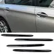 Couvercle de poignée de porte noir pour BMW garniture de décalcomanie à rayures BMW Série 5 F10