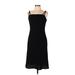 Evan Picone Casual Dress - Sheath: Black Solid Dresses - Women's Size 10