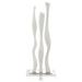 Uttermost Gale White Marble Sculpture - 10.25"W x 26.75"H x 5.5"D