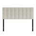 CraftPorch Classic Button-Tufted Rectangle Upholstered Headboard