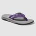 Eddie Bauer Women's Break Point Flip Flops - Purple - Size 10M