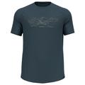 Odlo - Ascent PW 130 Run.Bike.Hike. Crew Neck S/S - Merinoshirt Gr XL blau