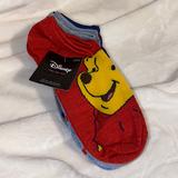 Disney Accessories | Disney Winnie The Pooh Socks New! Low Cut Piglet Tigger Eyeore | Color: Blue/Gray | Size: Shoe Size 4-10