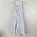 Free People Dresses | Free People Size Small White Lace Sweetheart Neckline Flowy Midi Length Sundress | Color: White | Size: S