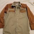 Carhartt Shirts | Carhartt Men's Canvas Work Shirt | Color: Brown/Tan | Size: L