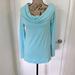 Lilly Pulitzer Sweaters | Lilly Pulitzer Oversized Long Sleeve Pullover Cowl Neck Sweater | Color: Blue | Size: S