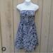 American Eagle Outfitters Dresses | Blue And White Paisley Strapless Dress With Pockets! | Color: Blue/White | Size: 4