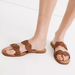 Madewell Shoes | Nwt Madewell The Cora Slide Sandal English Saddle Brown Tan Women's Size 8.5 | Color: Brown/Tan | Size: 8.5