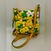 Dooney & Bourke Bags | Dooney & Bourke Yellow, White, Green Botanical Floral Leather Crossbody. New. | Color: Green/Tan/White/Yellow | Size: 8-1/2”X8-1/2”X1-1/2”. 23” X 2 Strap.