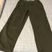 Free People Pants & Jumpsuits | Free People Trousers Size 10. Lightly Used. 100% Cotton. Olive Green. | Color: Green | Size: 10