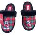 Disney Shoes | Disney Mickey Mouse Kids Youth Medium Furry Slippers | Color: Red | Size: Youth Medium -